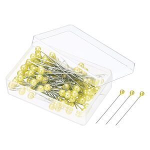 Pearlized Sewing Pins 1 Set Stainless Steel Ball Head Needle